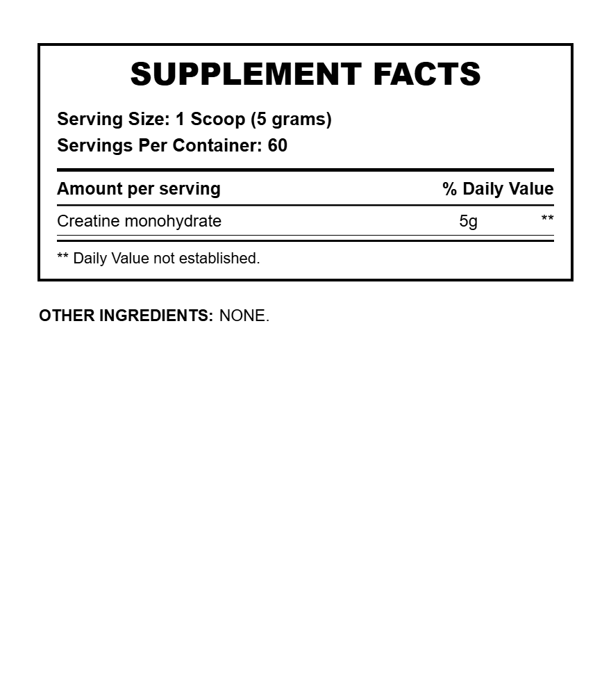 BPI SPORTS MICRONIZED CREATINE