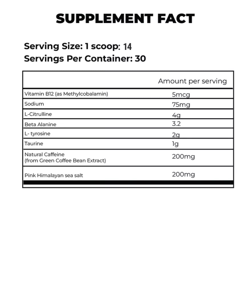 ESSENTIAL PRE-WORKOUT