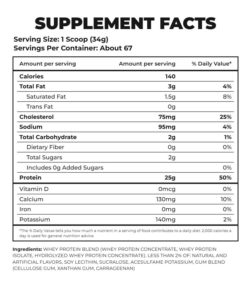 ELITE 100% WHEY PROTEIN