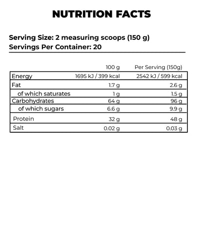 GAME CHANGER MASS GAINER