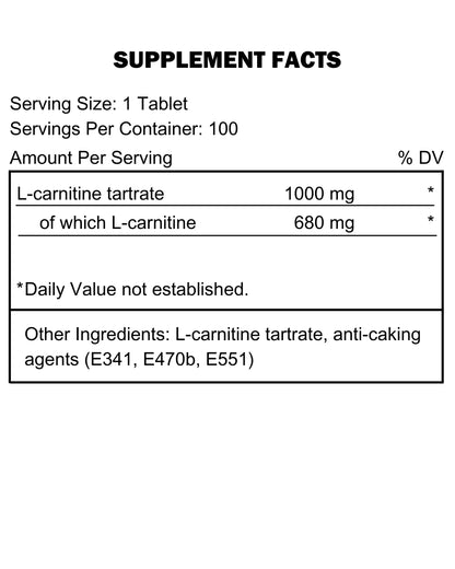 GOLD L-CARNITINE 1000