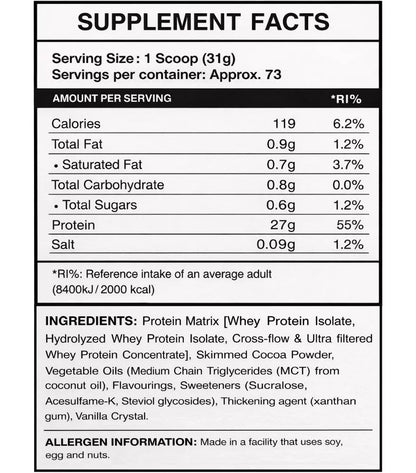 Whey Protein Powder – ISO Jacked Ultra-Premium Whey Blend