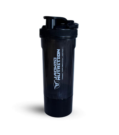 JACKED NUTRITION BLACK SHAKER BOTTLE