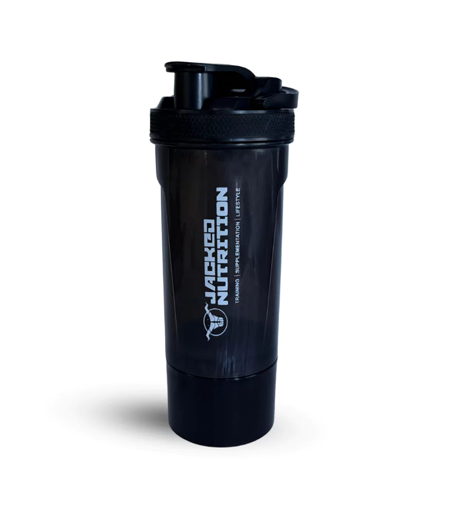 JACKED NUTRITION BLACK SHAKER BOTTLE