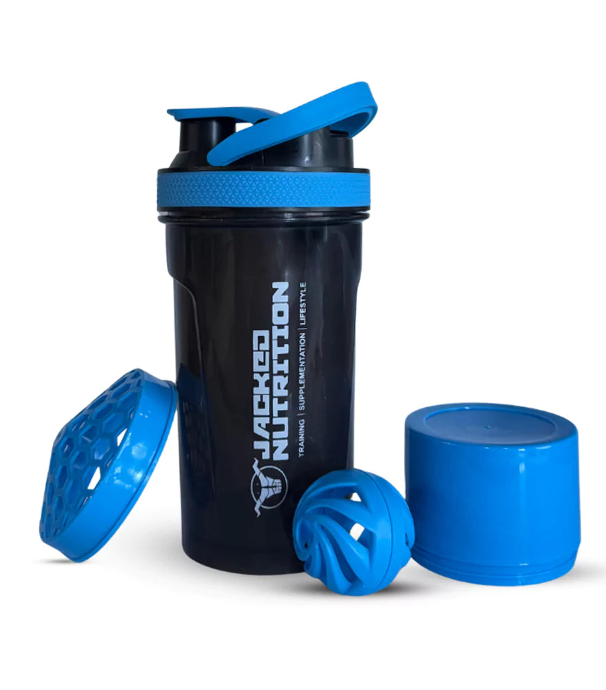 JACKED NUTRITION BLACK SHAKER BOTTLE