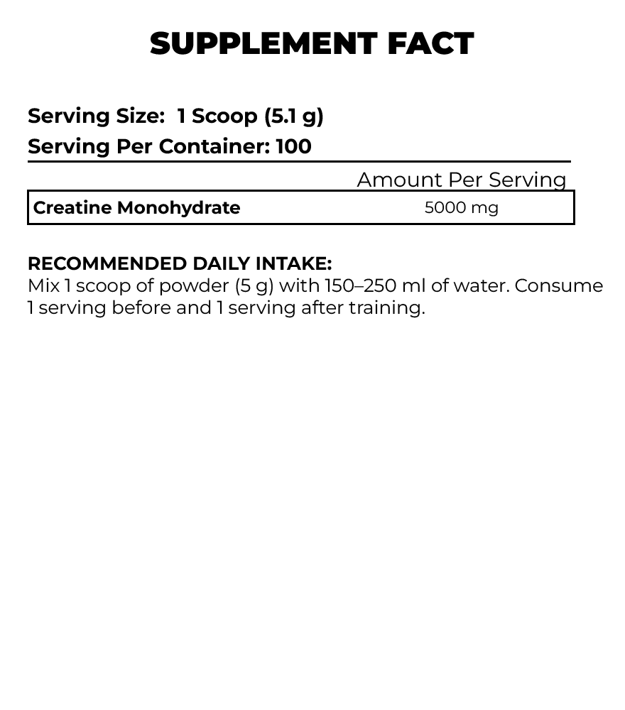 KAGED CREATINE MONOHYDRATE