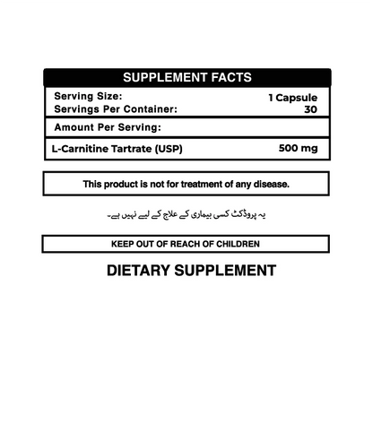 Buy L-Carnitine in Pakistan - Fat Loss and Energy Support Jacked Nutrition Buy L-Carnitine in Pakistan - Fat Loss and Energy Support Jacked Nutrition