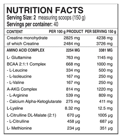 METABOLIC MASS GAINER
