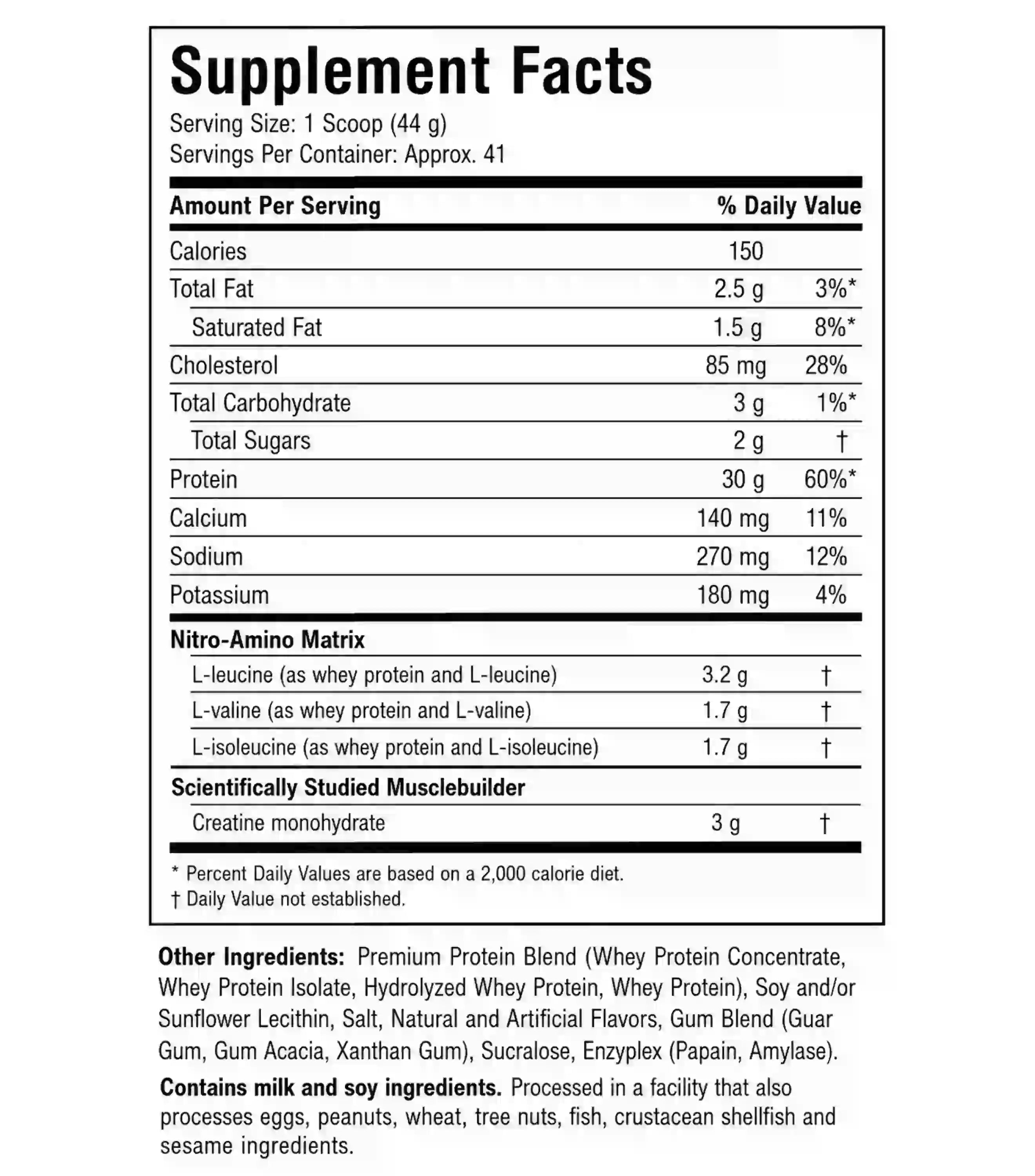 NITRO TECH BY MUSCLETECH - WHEY PROTEIN
