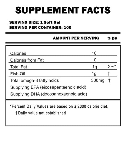 ON FISH OIL SOFTGELS