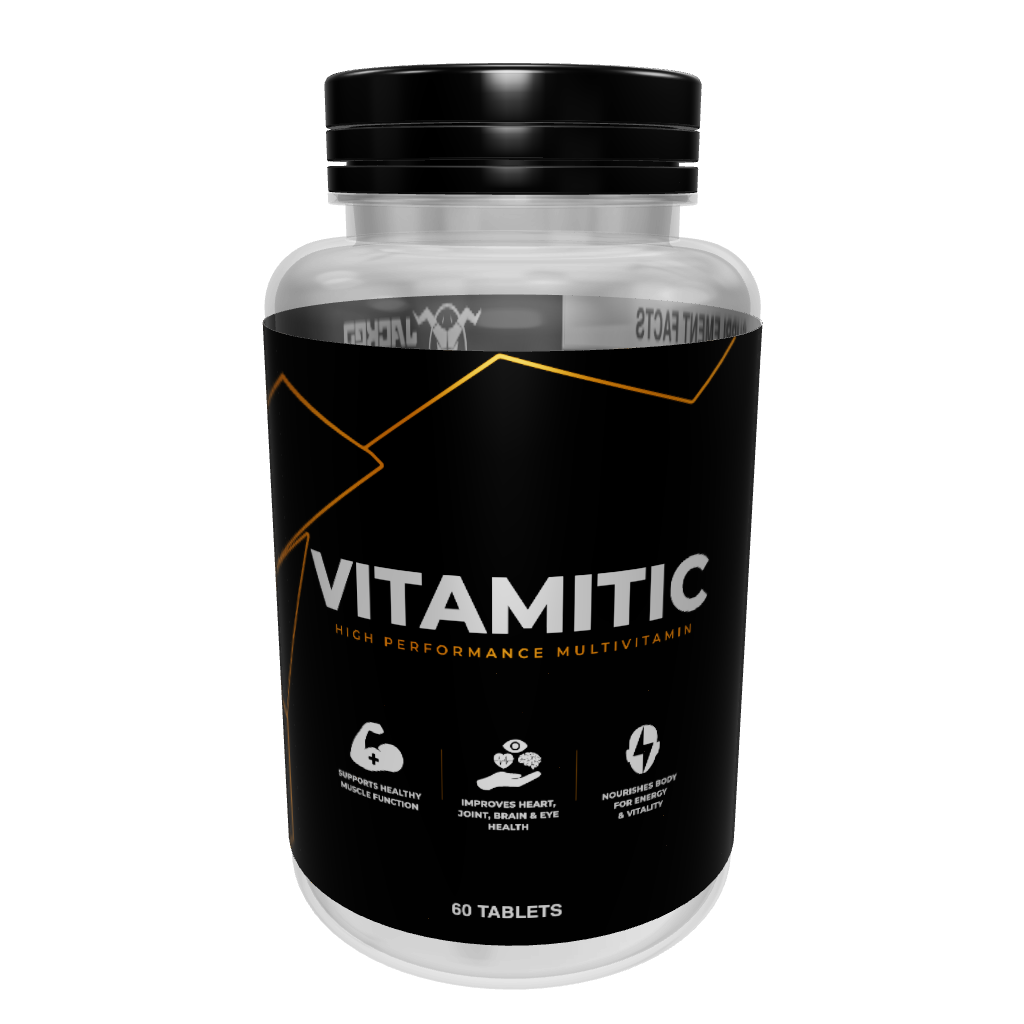 Jacked Nutrition Vitamitic High Performance Multivitamin 3d