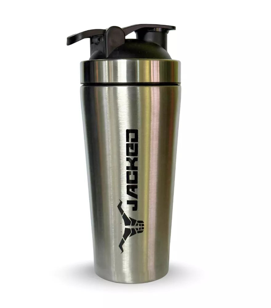 JACKED STEEL SHAKER BOTTLE