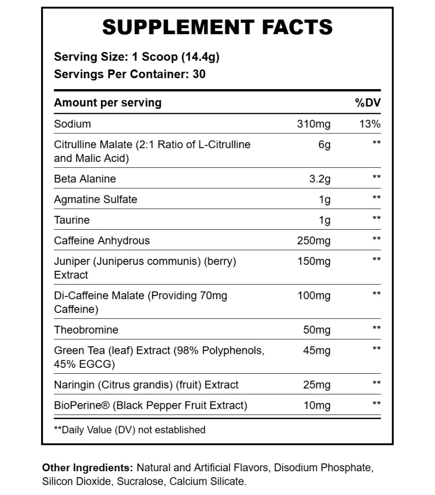 TOTAL WAR PRE WORKOUT