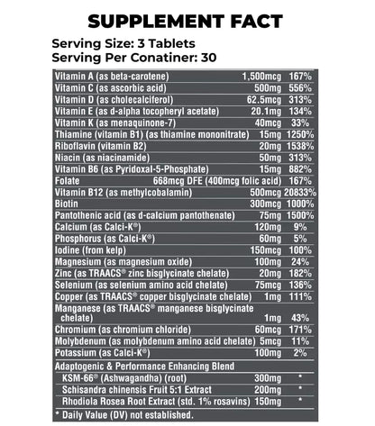 VITADAPT SPORTS MULTIVITAMIN
